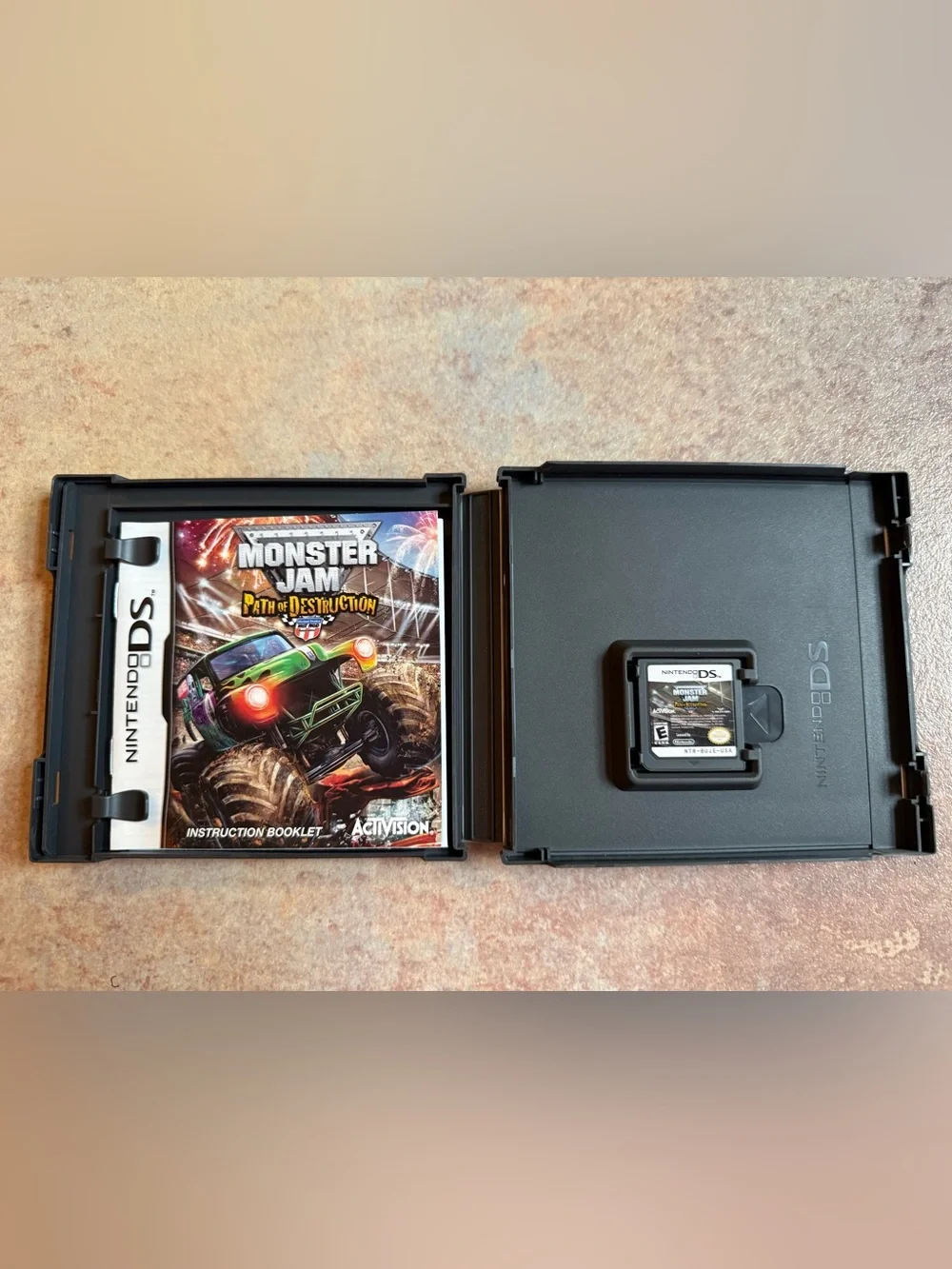 Nintendo DS Monster Jam: Path of Destruction - Green and Black Cover
